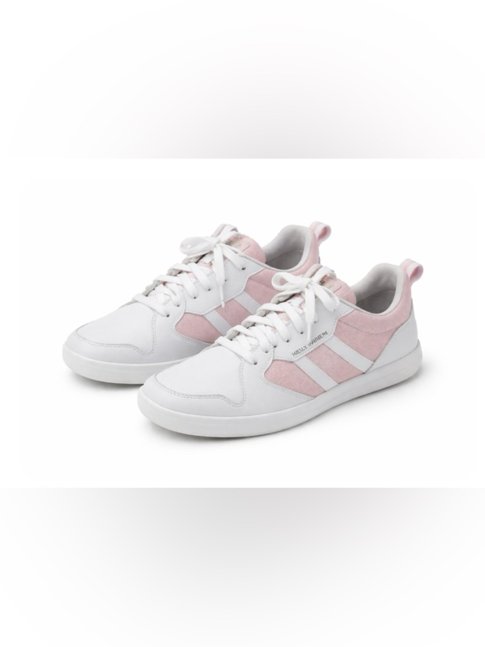 Helly Hansen White and Light Pink Women's Sneakers